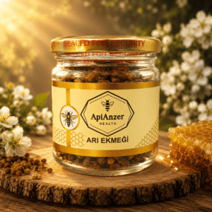 ApiAnzer Health Saf Arı Ekmeği (Perga) Cam Kavanoz – Doğal Süper Gıda