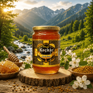 Balbu Kaçkar Doğal Yayla Çiçek Balı - Cam Kavanoz 500 Gr.