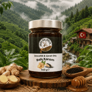 Ordu Bal Birlik Zencefilli ve Çörek Otlu Ballı Karışım 440 g