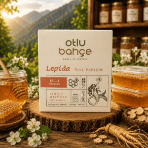 Otlu Bahçe Lepida No21 Kadınlara Özel Sıvı Karışım 240 g - Keçiboynuzu Pekmezi Ginseng Ham Bal
